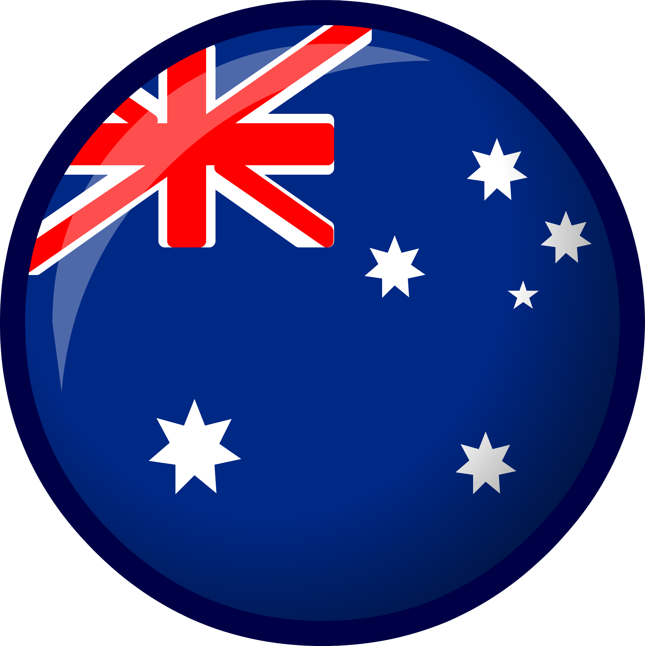 Australia Flag - Australia And Aboriginal Flag Together (2056x2060), Png Download