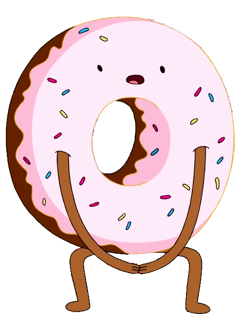 42, June 2, 2012 - Donut From Adventure Time (501x651), Png Download
