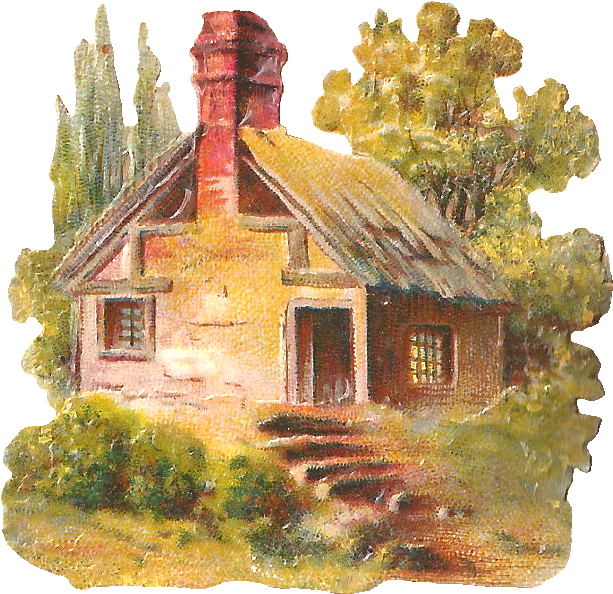 Country Home Clipart (815x823), Png Download