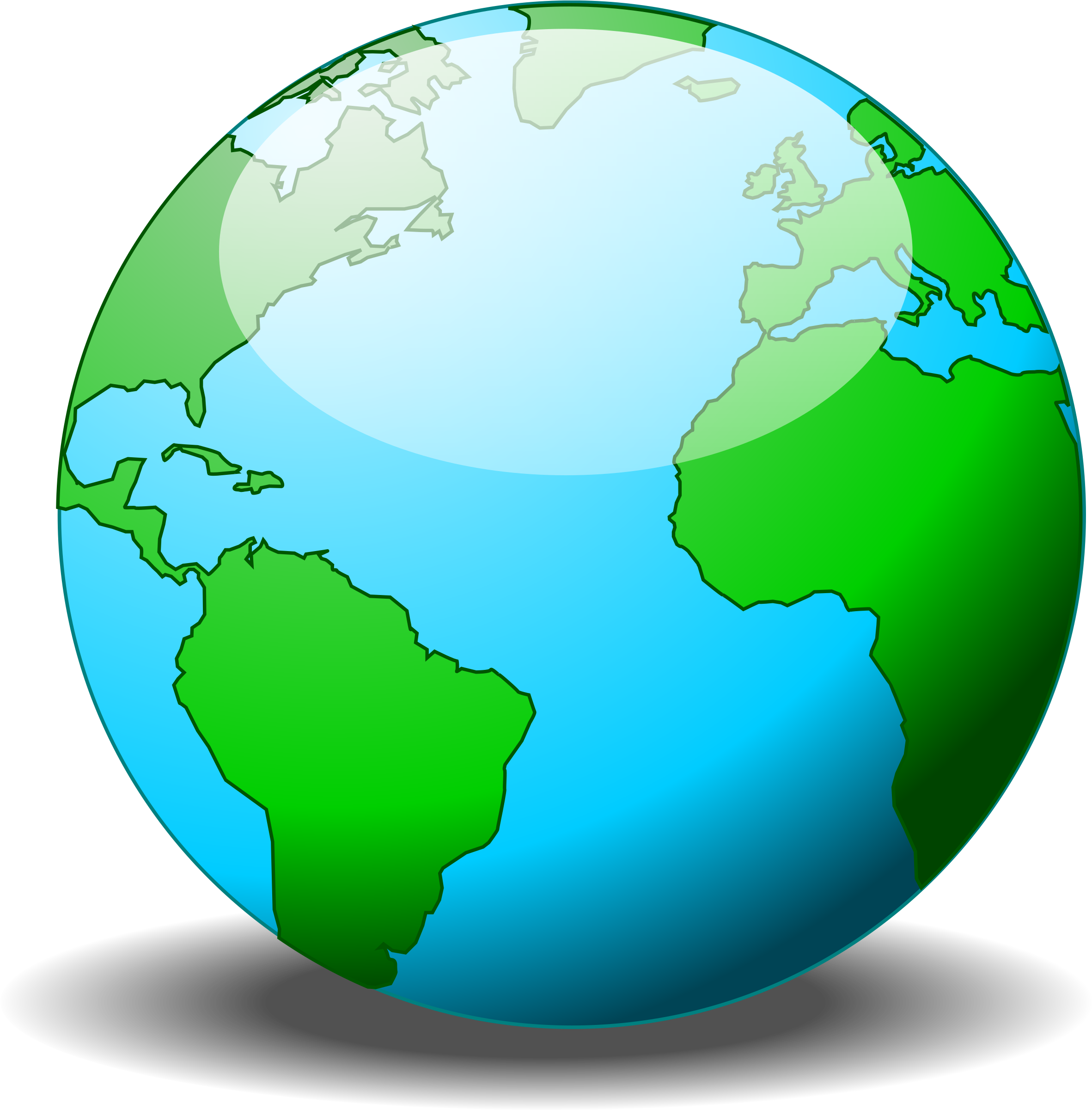 A Simple Globe - Slogan On Save Earth In Hindi (2370x2400), Png Download