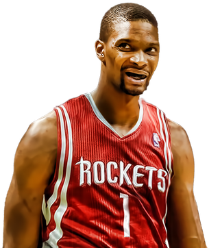 Chris Bosh In Rockets Jersey (400x400), Png Download