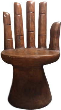 Suar Wood Saraswati - Chair (300x400), Png Download