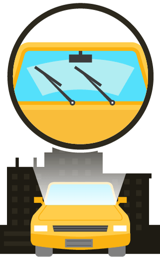 Is Broken Glass Covered By Your Insurance Policy - Windshield (321x514), Png Download