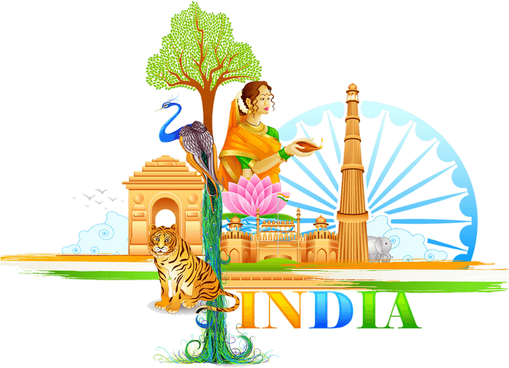 Banner Happy Independence Day Click Here Kinal Pinterest - Independence Day India Png (1024x768), Png Download