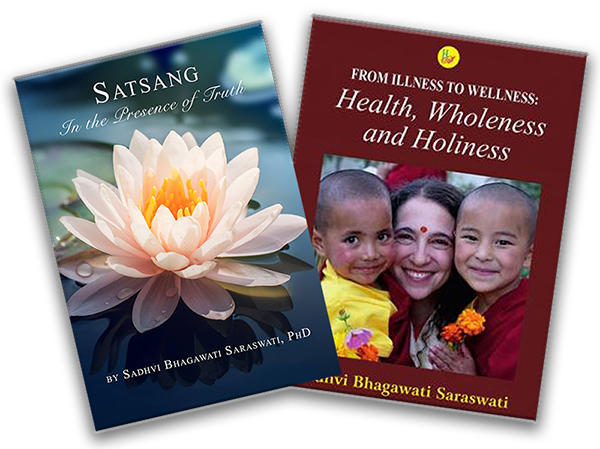 Books By Sadhviji - Sacred Lotus (600x449), Png Download