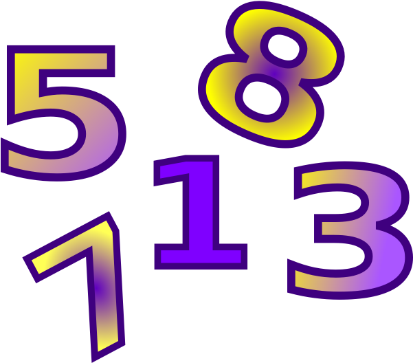 Banner Library Download Clip Art At Clker Com Vector - Numbers Clipart Png (600x554), Png Download