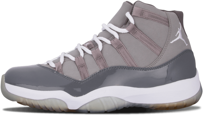 Banner Free Drawing Jordans Cool - Jordan 11 Cool Grey High Top (1000x600), Png Download