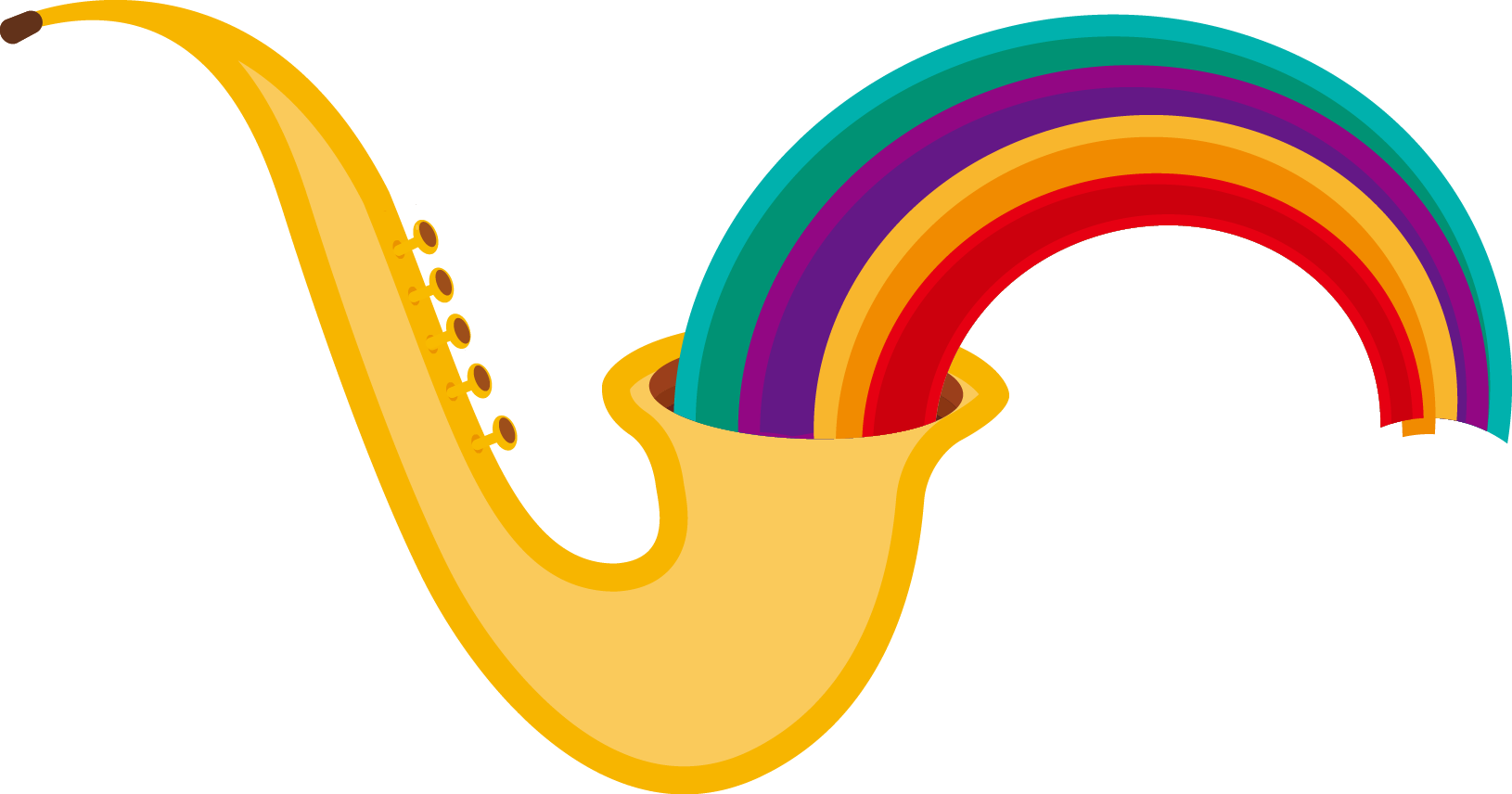 Musical Instrument Flute Cartoon Drawing - Instrumentos Musicales Animados Png (1630x856), Png Download