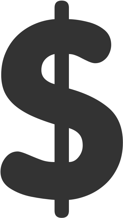 Small - Dollar Sign Vector Png (342x603), Png Download
