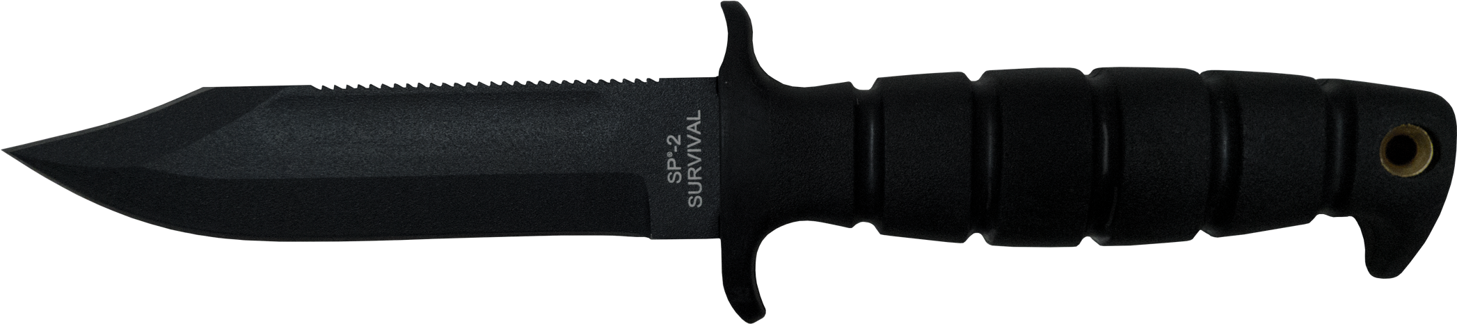 Sp-2 Survival Knife - Combat Knife Transparent Png (2144x559), Png Download