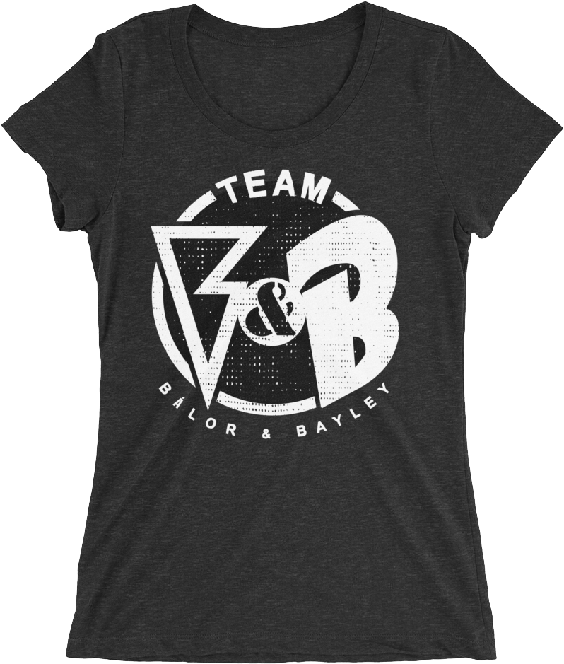 Finn Bálor & Bayley Mmc "team B&b Women's Tri-blend - Playeras Personalizadas De Tacos (1000x1000), Png Download