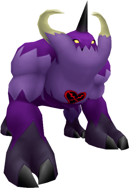 Kingdom Hearts 1 End Game Is Making Me Lose My Mind - Kingdom Hearts Heartless (464x662), Png Download