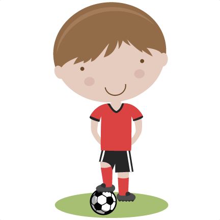 Graphic Freeuse Stock Boy Playing Soccer Clipart - Soccer Player Illustration Png (432x432), Png Download