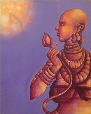 Mystic Lotus - Fidelitus Gallery (500x375), Png Download