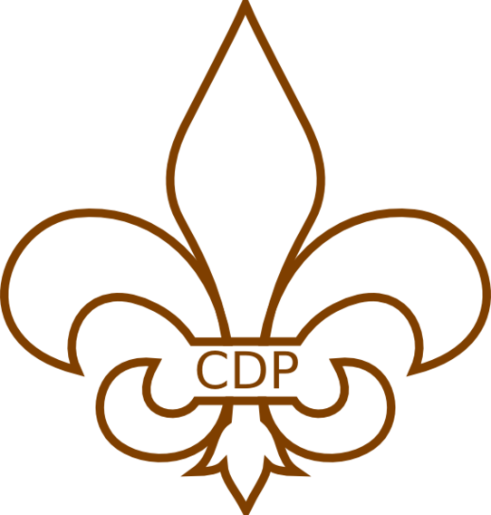 Fleur De Lis Background Clipart Free To Use Clip Art - Flor De Lis Png (542x568), Png Download