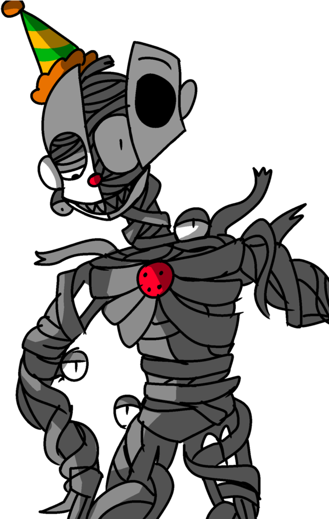 Metal Tentacle Clown By Fangirl - Metal Tentacle (774x1032), Png Download