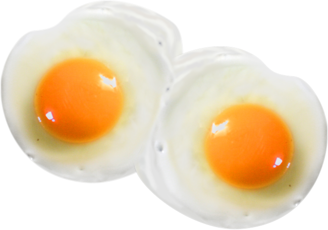 Eggs Png Image - Fried Egg (650x456), Png Download
