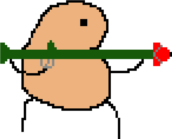 Beanboi Rocket - Cartoon (880x690), Png Download