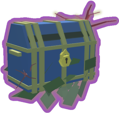 Deep Sea Treasure Chest - Wiki (420x420), Png Download