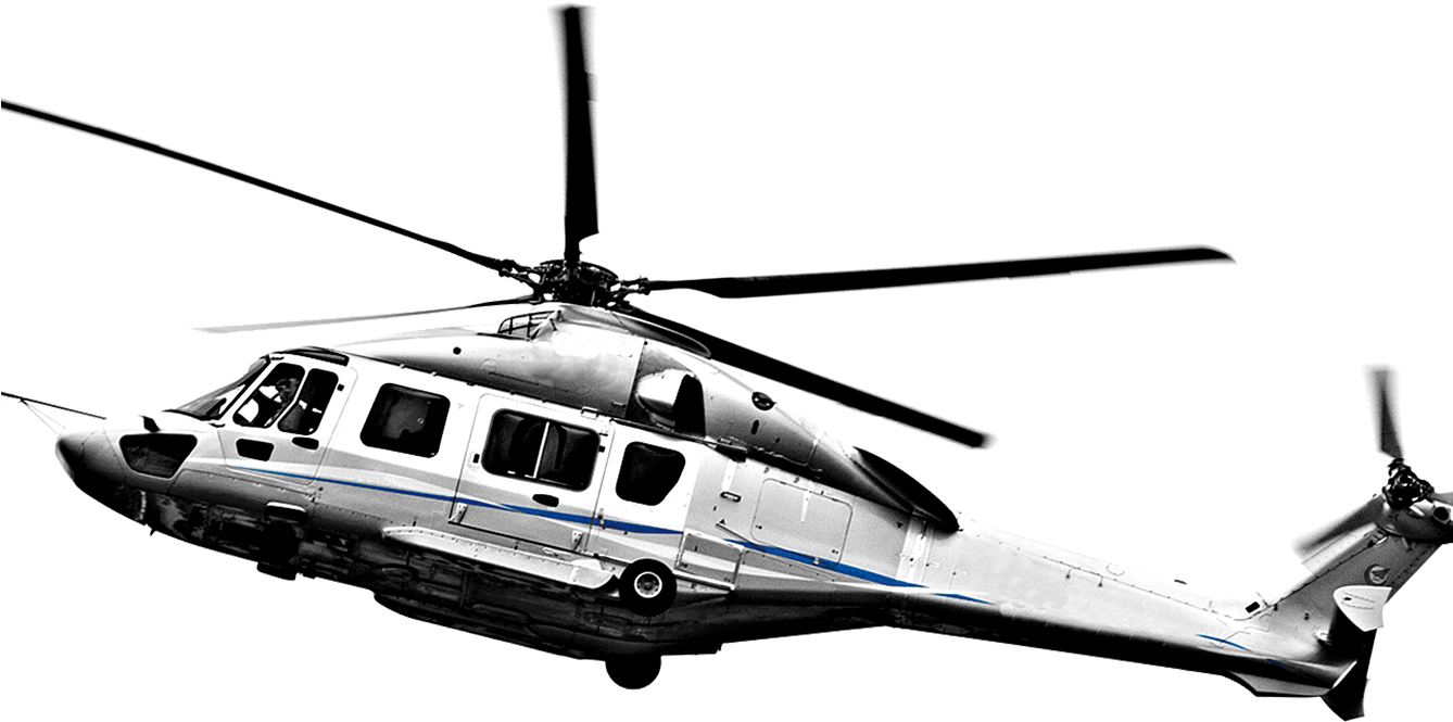 Helicopter Png - Helicopter In Sky Png (1337x700), Png Download