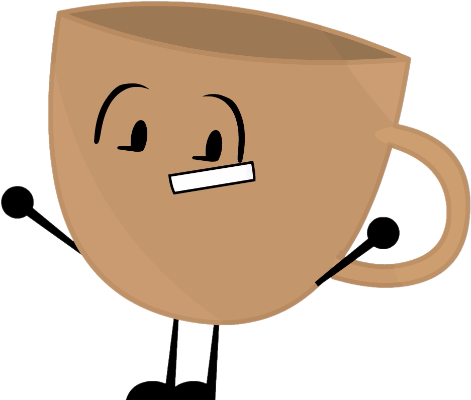 Object Terror Reboot Coffee Cup By Lbn Object Terror-da1ncfz - Coffee Cups Cartoon Png (937x796), Png Download