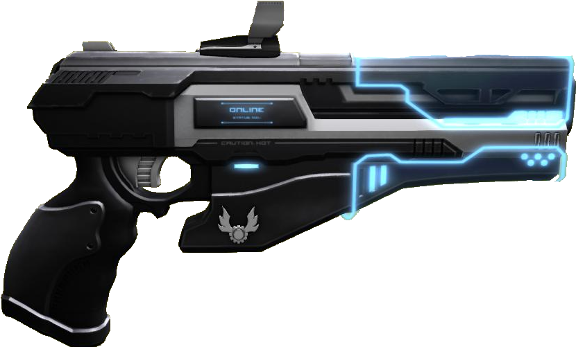 Traditional Games » Thread - Sci Fi Gun Png (850x504), Png Download
