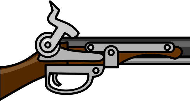 Shotgun Clipart Big Gun - Firearm (640x480), Png Download