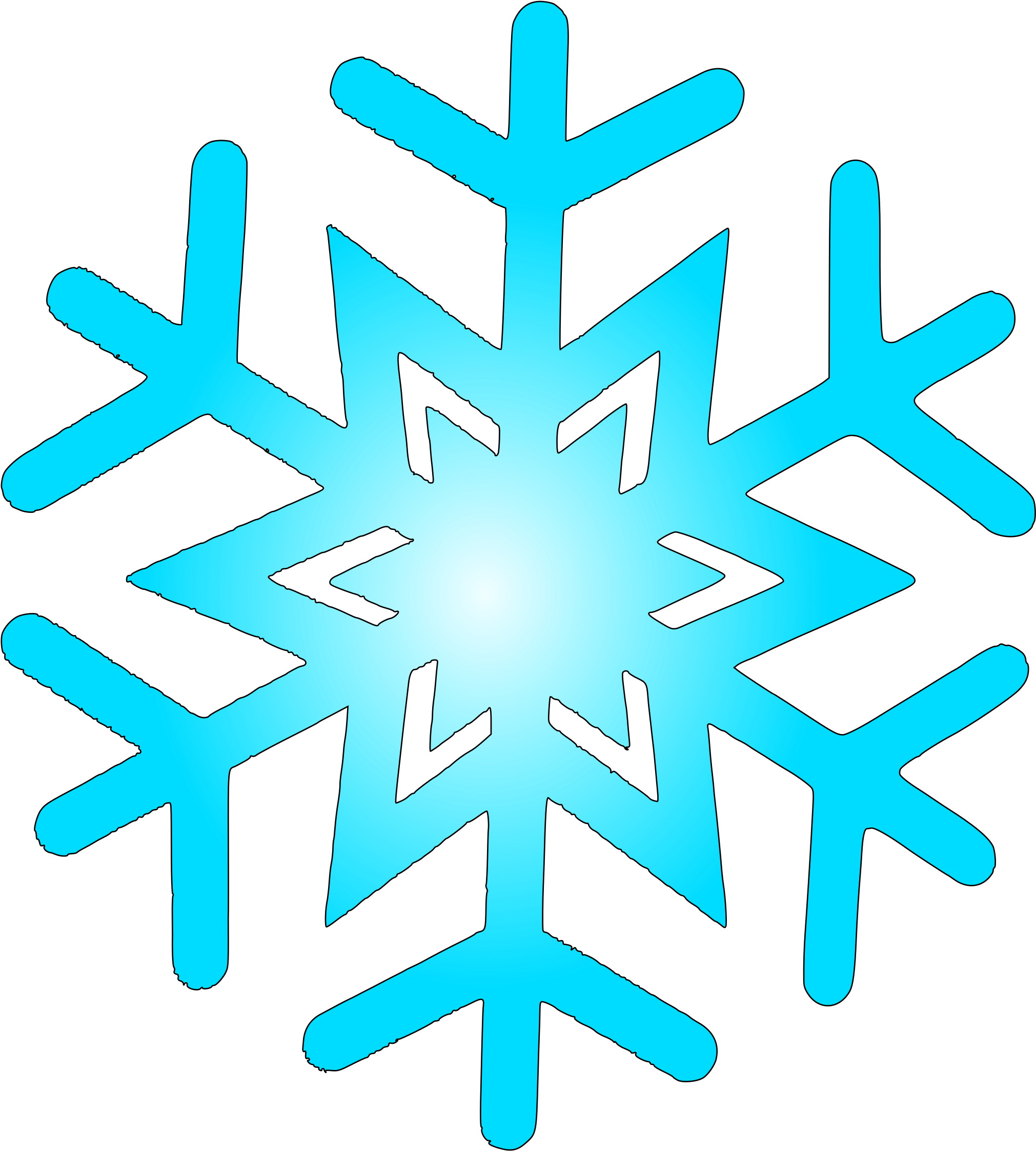 Frost Clipart Flake - Snowflake Logo (2124x2400), Png Download
