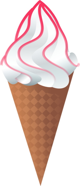 Ice Cream Cone - Ice Cream Cone Pic Png (256x596), Png Download