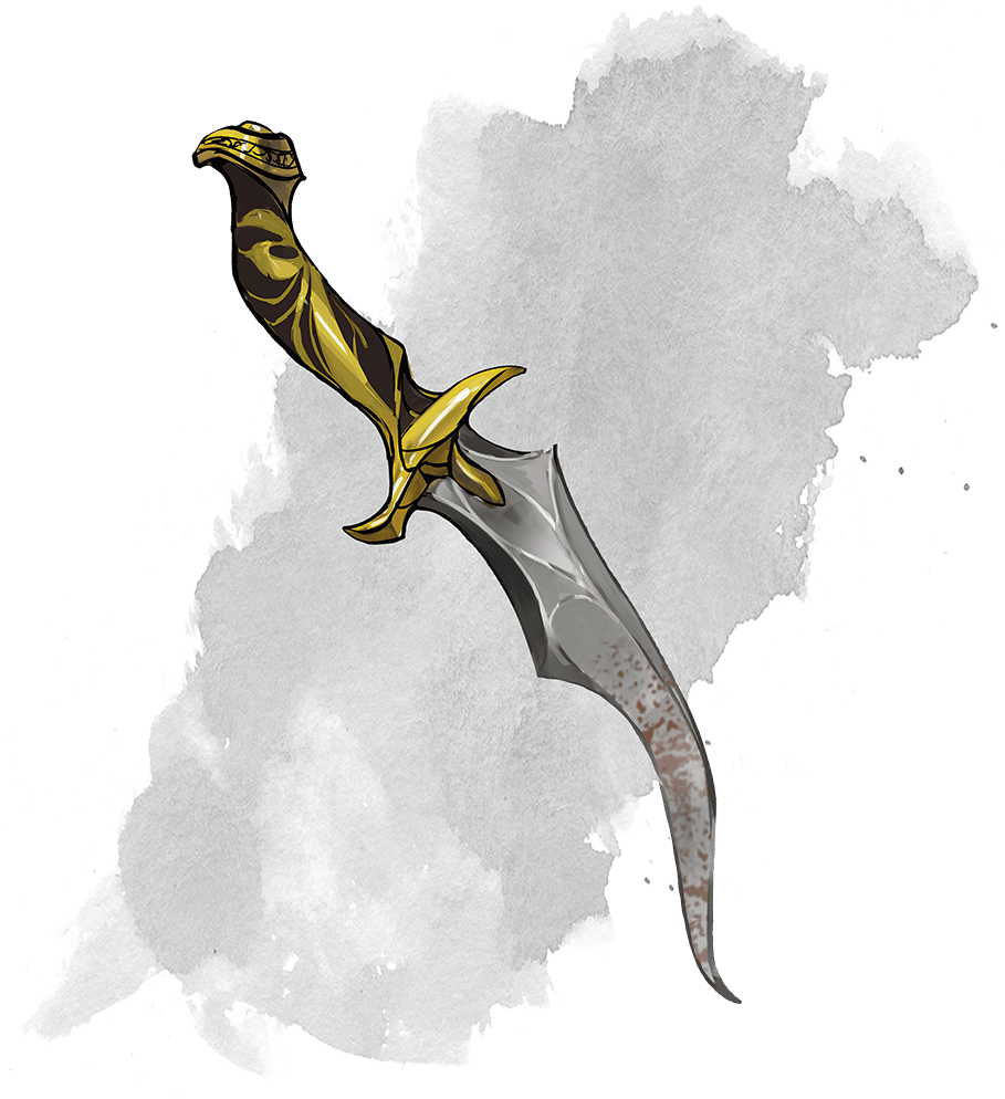 Weapon Dagger - Dungeons And Dragons Weapons Dagger (908x1000), Png Download