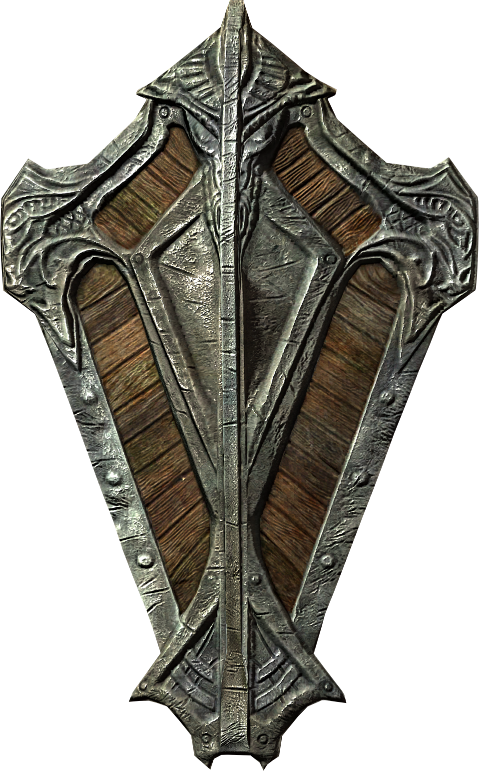Imperial Shield - Elder Scrolls Shield (959x1541), Png Download