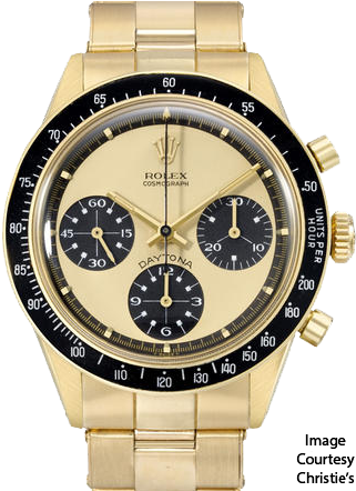Gold Paul Newman Rolex Reference - Paul Newman Panda Daytona (330x441), Png Download