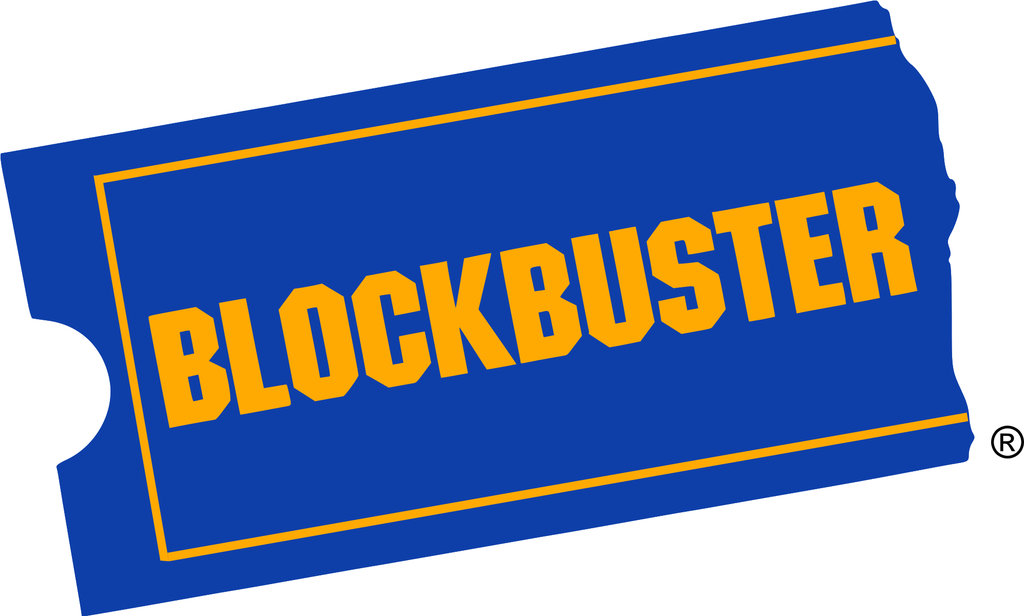 Blockbuster Logo - Svg - Blockbuster Logo (1000x600), Png Download