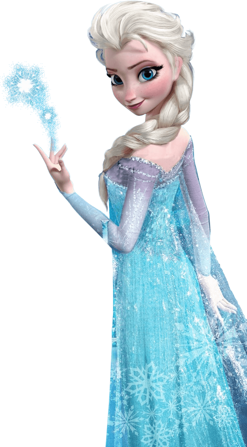 Frozen Princess Png - Elsa Frozen Png (785x1420), Png Download