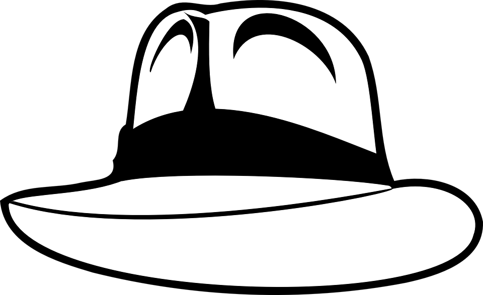 Michael Jackson Clipart Teacher - Indiana Jones Hat Drawing (600x367), Png Download