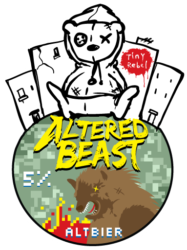Introducing Altered Beast And Ak47 - Stay Puft Tiny Rebel (467x526), Png Download