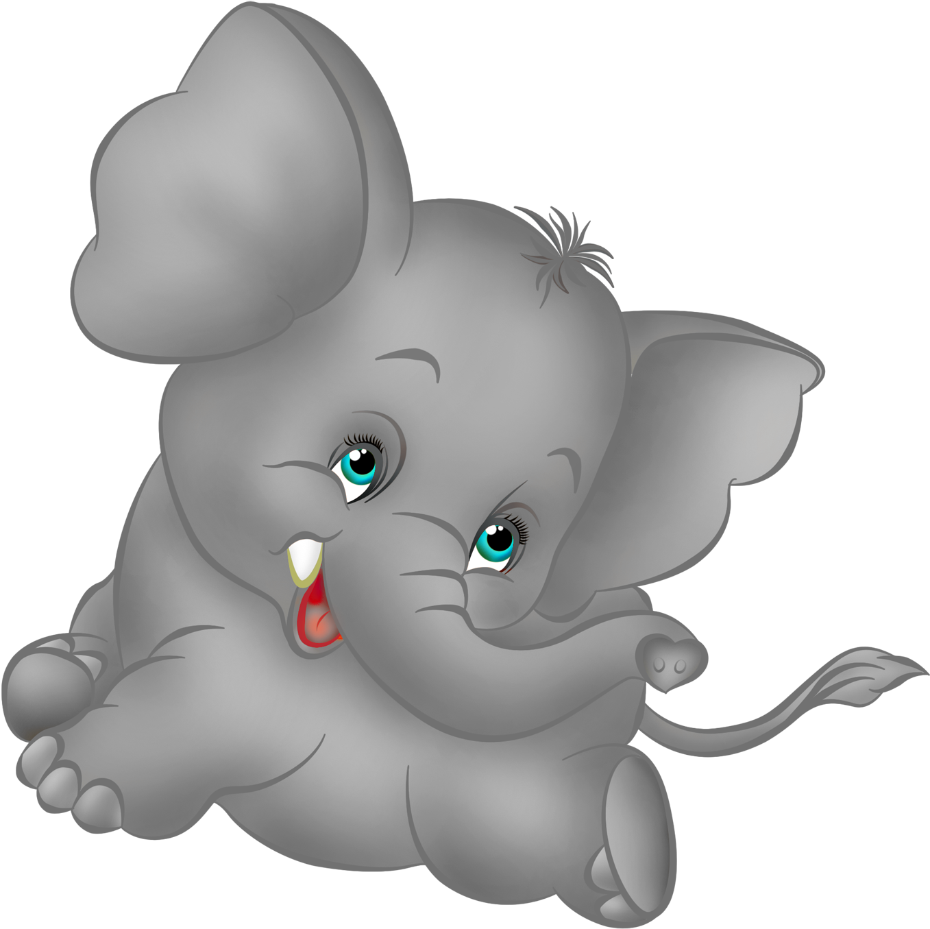 Free Free 311 Baby Elephant Cartoon Svg SVG PNG EPS DXF File