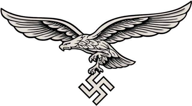 320 × 188 Pixels - Luftwaffe Eagle Logo (639x376), Png Download