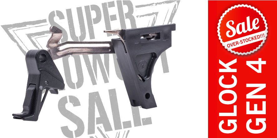 Cmc Glock Trigger 9mm Gen - Airsoft Gun (966x441), Png Download