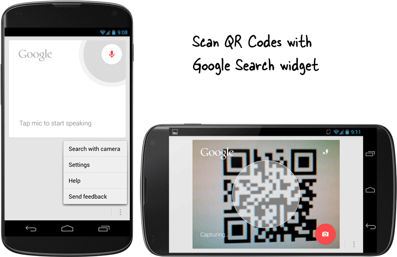 Scan Qr Codes With Google - Android Scan Qr (800x511), Png Download