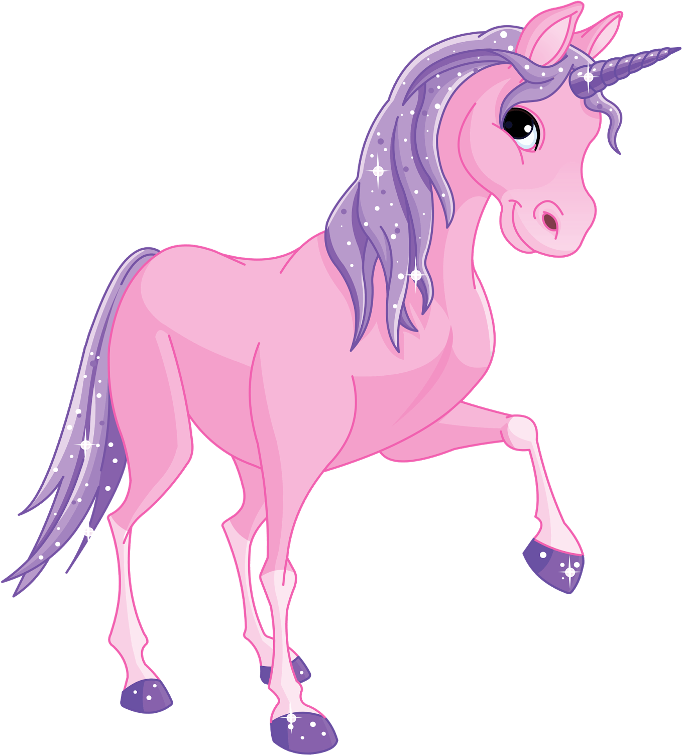 Pink Pony Transparent Png Clipart Picture - Pink Pony (539x600), Png Download