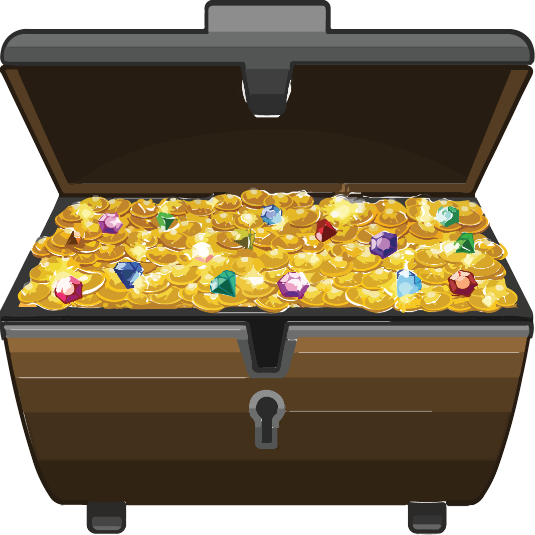 Treasure Chest Game Png (1067x1067), Png Download