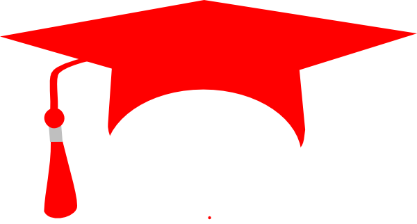 Download Red Graduation Cap Png Red Grad Cap Clipart Png Image With No Background Pngkey Com