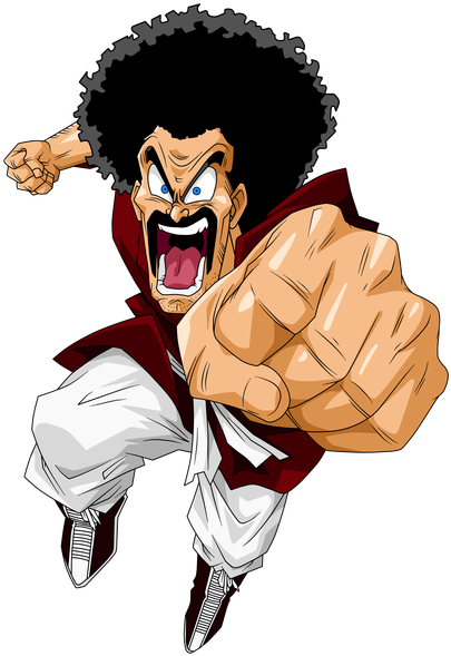[ Img] - Mr Satan Png (412x563), Png Download