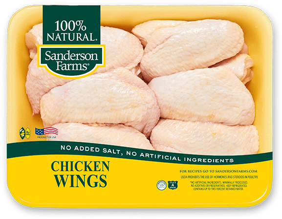Wings - Sanderson Farms Chicken Wings (709x758), Png Download