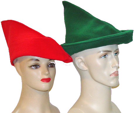 Elf Hat Aka Robin Hood 9999932800 - Costume Hat (500x500), Png Download