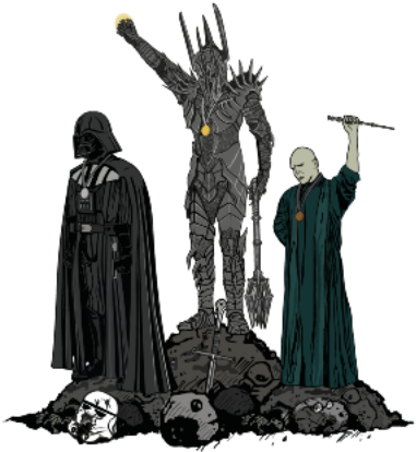 Image - Sauron And Darth Vader (420x420), Png Download