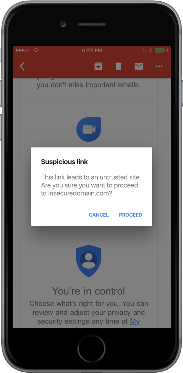 Gmail Phishing - Phishing (1600x1600), Png Download