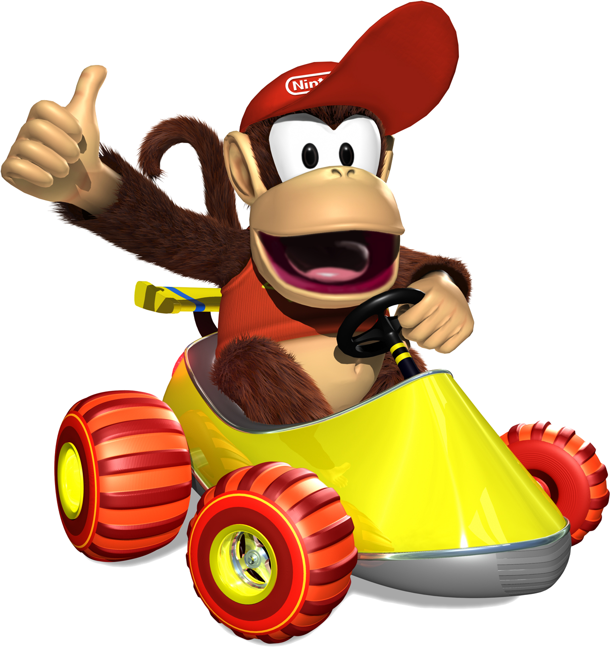 Diddy Kong Artwork - Diddy Kong Racing In Real Life (1260x1324), Png Download
