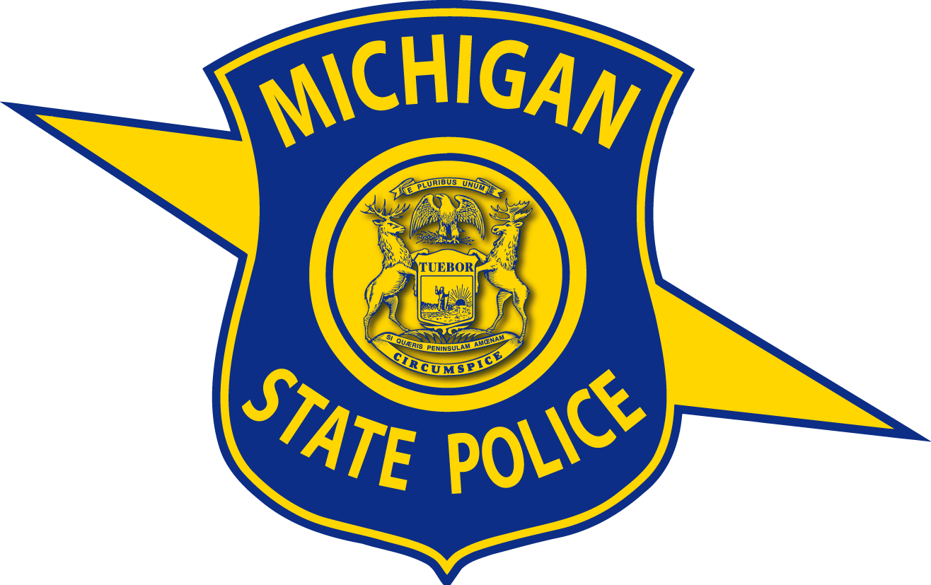 Fatal Traffic Crash On M-49 - Michigan State Police Decal (1316x827), Png Download